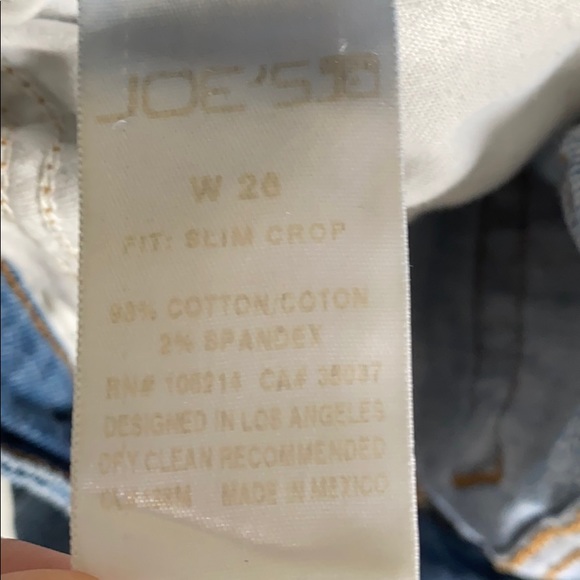 SALE Joe’s Jeans Slim Jeans - Picture 9 of 9